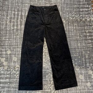 Maeve 28 The Colette Full-Length Wide-Leg Corduroy Pants